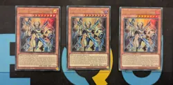 RA05-EN027 Imsety, Glory to Horus x3 Ultra Rare 1st Ed YuGiOh Playset - Image 1