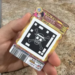 🔥📈One Piece AR Carddass Monkey D Luffy Wanted 02 Berry Match 2011 Bandai Rare - Image 2