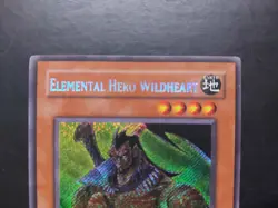Yugioh - Elemental Hero Wildheart EHC2-EN003 Secret Rare Promo - Image 2