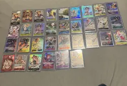 Bandai One Piece Card Game Mixed Lot (33 cardsU - Image 1