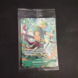Roronoa Zoro (114) P-114 One Piece Promotion Cards Foil - Image 1