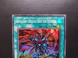 Yugioh - Dedication through Light and Darkness IOC-EN095 Super Rare - Image 2