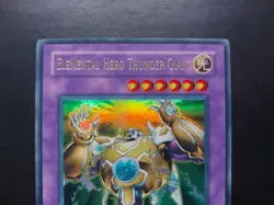Yugioh - Elemental Hero Thunder Giant TLM-EN036 Ultra Rare 1st Edition - Image 2