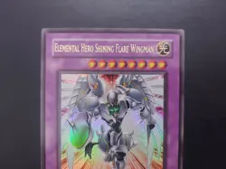Yugioh - Elemental Hero Shining Flare Wingman EEN-EN036 Ultra Rare 1st Edition - Image 2