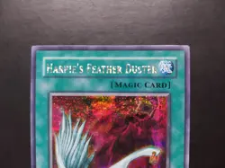 Yugioh - Harpie's Feather Duster SDD-003 Prismatic Secret Rare Promo - Image 2