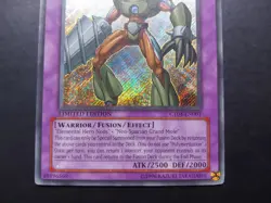 Yugioh - Elemental Hero Grand Neos CT04-EN001 Secret Rare Promo - Image 3