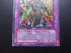Yugioh - Gladiator Beast Heraklinos TDGS-ENSE2 Super Rare Promo - Image 3