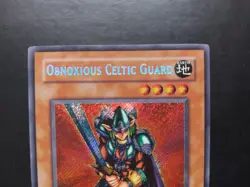 Yugioh - Obnoxious Celtic Guardian CT1-EN006 Secret Rare Promo - Image 2