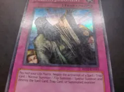 Yugioh - Solemn Judgment RP01-EN045 Super Rare Original 1996 Copyright Print - Image 4