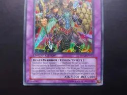 Yugioh - Gladiator Beast Heraklinos TDGS-ENSE2 Super Rare Promo - Image 3
