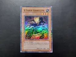 Yugioh - X-Saber Airbellum DT01-EN020 Super Rare Duel Terminal - Image 1