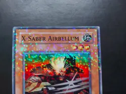 Yugioh - X-Saber Airbellum DT01-EN020 Super Rare Duel Terminal - Image 2