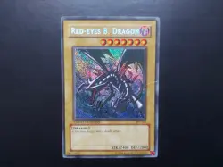 Yugioh - Red-Eyes B. Dragon BPT-005 Secret Rare Promo - Image 1