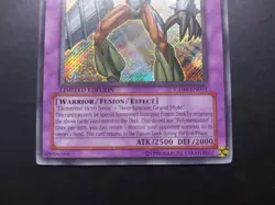 Yugioh - Elemental Hero Grand Neos CT04-EN001 Secret Rare Promo - Image 3