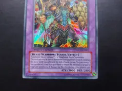 Yugioh - Gladiator Beast Heraklinos TDGS-ENSE2 Super Rare Promo - Image 3