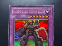 Yugioh - Elemental Hero Rampart Blaster EEN-EN033 Ultra Rare 1st Edition - Image 2