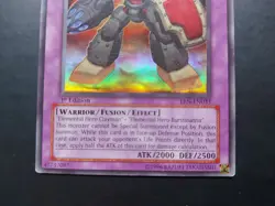 Yugioh - Elemental Hero Rampart Blaster EEN-EN033 Ultra Rare 1st Edition - Image 3