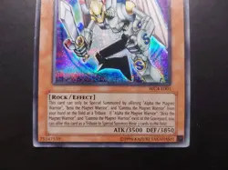Yugioh - Valkyrion the Magna Warrior WC4-E001 Prismatic Secret Rare Promo - Image 3