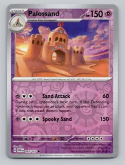 Reverse Holo Palossand 092/167 Common Twilight Masquerade Pokemon - Image 1