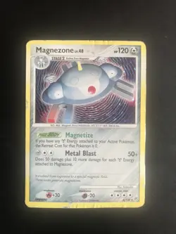 Magnezone 8/130 Holo Rare Diamond And Pearl Pokemon Card - Image 1
