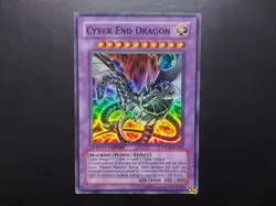 Yugioh - Cyber End Dragon STON-ENSE1 Super Rare Alternate Art Promo - Image 1