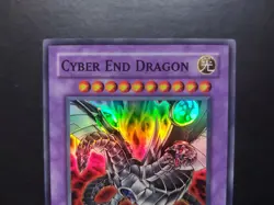 Yugioh - Cyber End Dragon STON-ENSE1 Super Rare Alternate Art Promo - Image 2