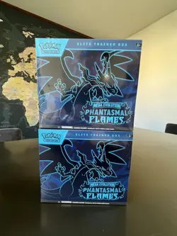 Pokemon Mega Evolution Phantasmal Flames Elite Trainer Box ETB Sealed | Lot Of 2 - Image 1