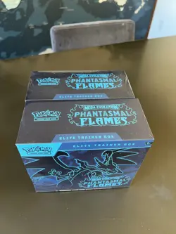 Pokemon Mega Evolution Phantasmal Flames Elite Trainer Box ETB Sealed | Lot Of 2 - Image 2