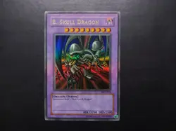 Yugioh - B. Skull Dragon MRD-018 Ultra Rare Very Nice Holo Foil Bleed - Image 1
