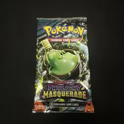 Pokemon TCG - Twilight Masquerade Booster Pack (pack arts may vary) - Image 1