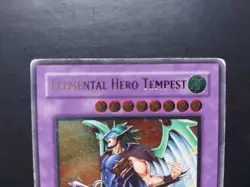 Yugioh - Elemental Hero Tempest EEN-EN034 Ultimate Rare - Image 2