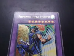 Yugioh - Elemental Hero Tempest EEN-EN034 Ultimate Rare - Image 4