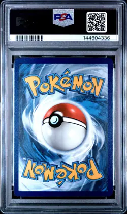 2021 POKEMON SWORD & SHIELD EVOLVING SKIES #008 FULL ART/LEAFEON VMAX PSA 9 - Image 2