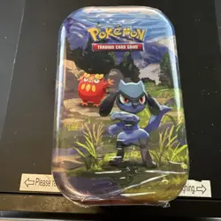 100g Heavy PackU - Pokemon Ascended Heroes Mini Tin Riolu & Darumaka Art 2026 - Image 2
