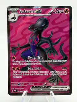 SALAZZLE EX 101/088 PERFECT ORDER POKEMON (FULL ART, NM) - Image 1