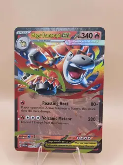 Pokemon Mega Evolution MEG | Mega Camerupt EX 22/132 NM + Grading Potential 🔥 - Image 1