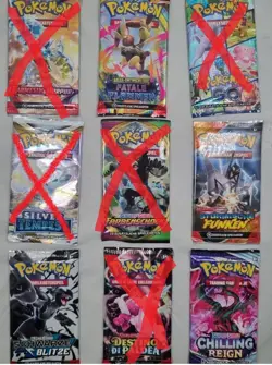 Pokemon Mega Mystery HIT PACK Nummer 43 !! Vintage !! Karten Box 1st ED Pikachu - Image 2