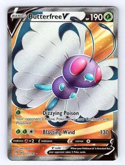 Butterfree V 177/189 Darkness Ablaze Ultra Rare NM Pokemon TCG - Image 1