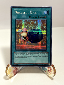 YuGiOh! Graceful Dice EDS-002 Secret Rare LP - Image 1