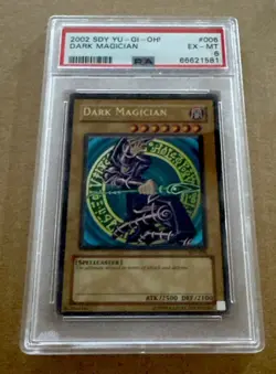 Yu-Gi-Oh! Yugioh SDY-006 Dark Magician PSA 6 2002 EX-MT - Image 5
