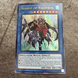 Nekroz of Valkyrus - DUPO-EN089 - Ultra Rare Unlimited Ed Yugioh - LP - Image 1