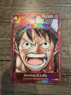 Monkey.D.Luffy (One Piece Film Red) P-022 One Piece Promotion Cards Regular - Image 1