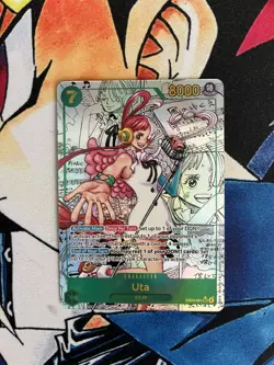 Uta EB03-061 Manga Secret Rare Holo Character Card One Piece Heroines (NM) - Image 1