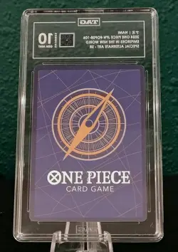 TAG 10 MINT JAPANESE ONE PIECE 2024 NAMI OP08-106 SPECIAL ALT ART - Image 3