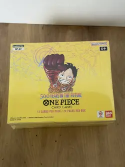 One Piece OP-07 500 Years in the Future Booster Box Sealed English TCG - Image 1