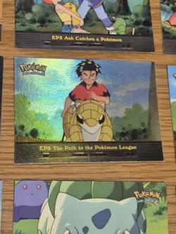 Pokemon Cards 2000 Topps Episode Cards Shiny Ep 15 20 24 Holo Ep 8 17 22 Vintage - Image 3