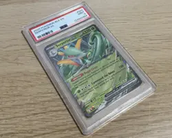 2025 Pokemon BLK EN Black Bolt #003 Serperior EX PSA 9 MINT Holo Rare Card - Image 2