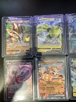 Pokemon TCG 12 Card Lot EX V Gold Energy Koraidon Miraidon Tyranitar Banette Set - Image 3