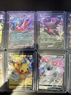 Pokemon TCG 12 Card Lot EX V Gold Energy Koraidon Miraidon Tyranitar Banette Set - Image 4