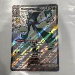 Meowscarada ex 078 Promo Jumbo Pokemon Card Holo - Image 1